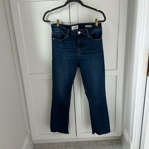 Frame Jeans, Le Crop Mini Boot
in Lupine, Size 29